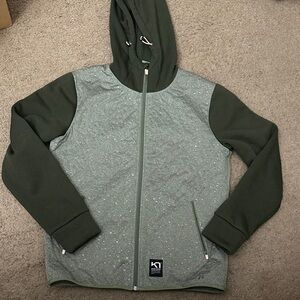 KARI TRAA Green Hooded Jacket